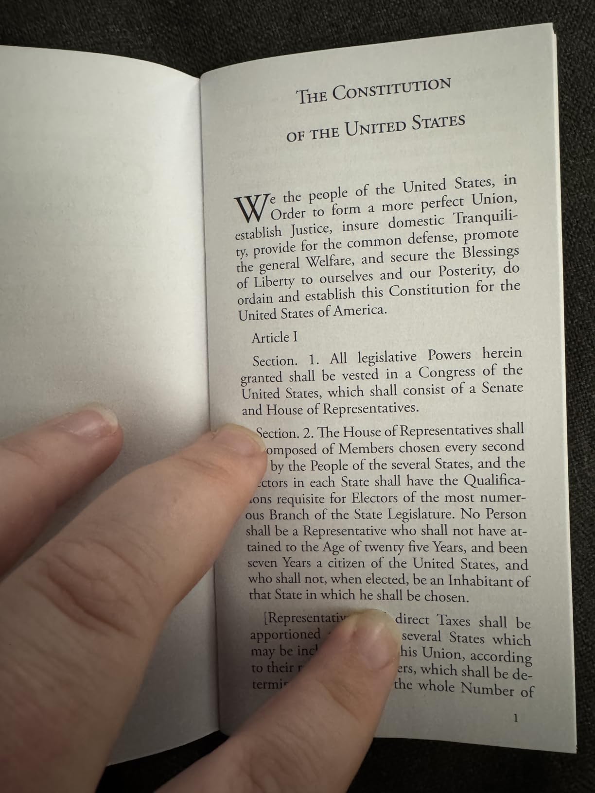 The Constitution of the United States and The Declaration of Independence (Pocket Edition) customer photo 2