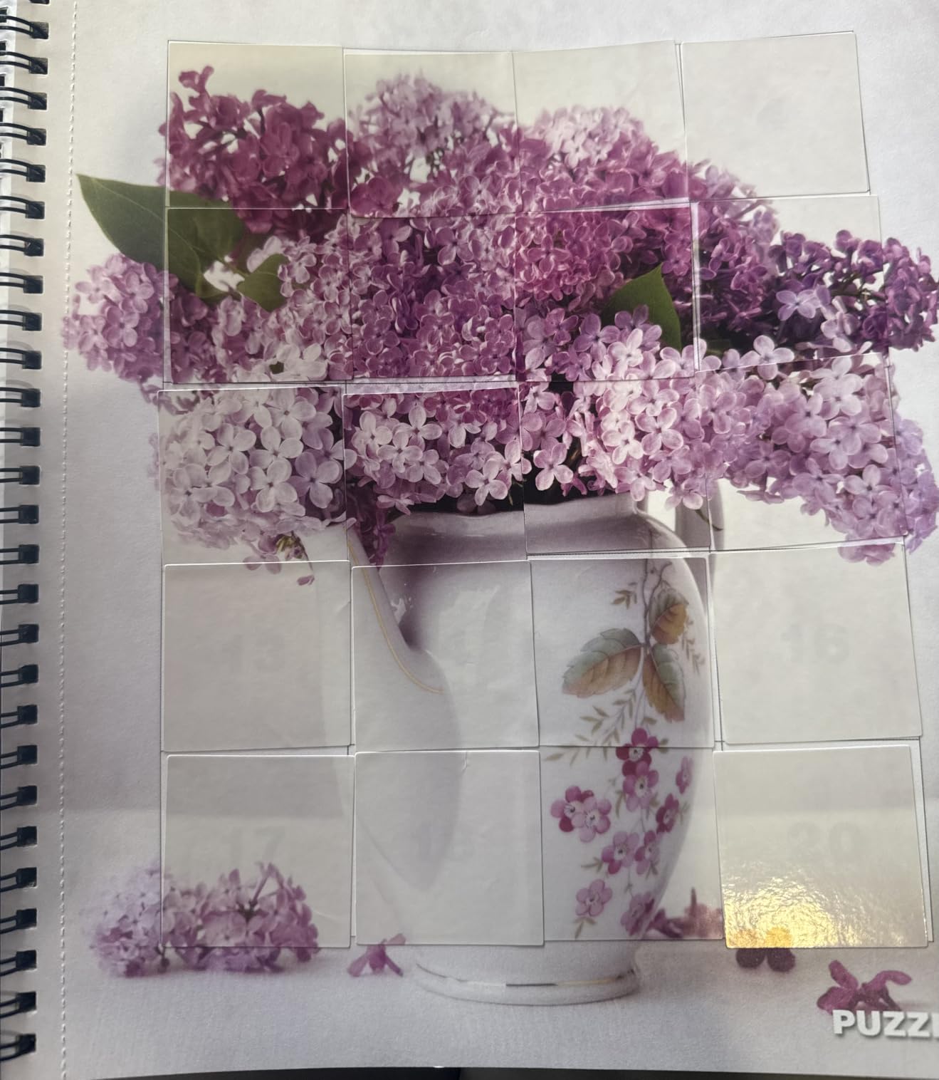 Brain Games - Sticker by Number: In the Garden (Easy - Square Stickers): Create Beautiful Art With Easy to Use Sticker Fun! customer photo 1