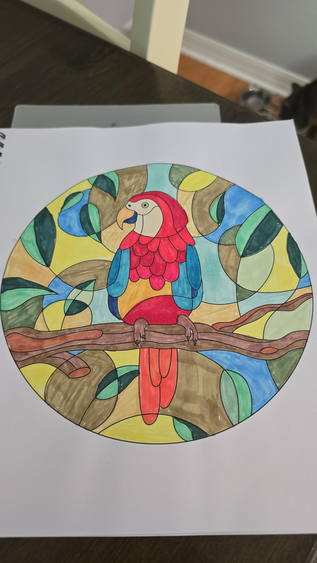 Large Print Easy Color & Frame - Calm (Stress Free Coloring Book) customer photo 1