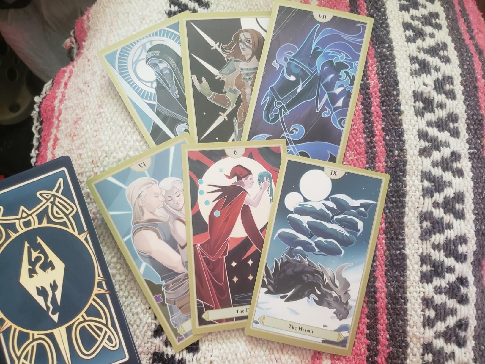 The Elder Scrolls V: Skyrim Tarot Deck and Guidebook (Gaming) customer photo 2