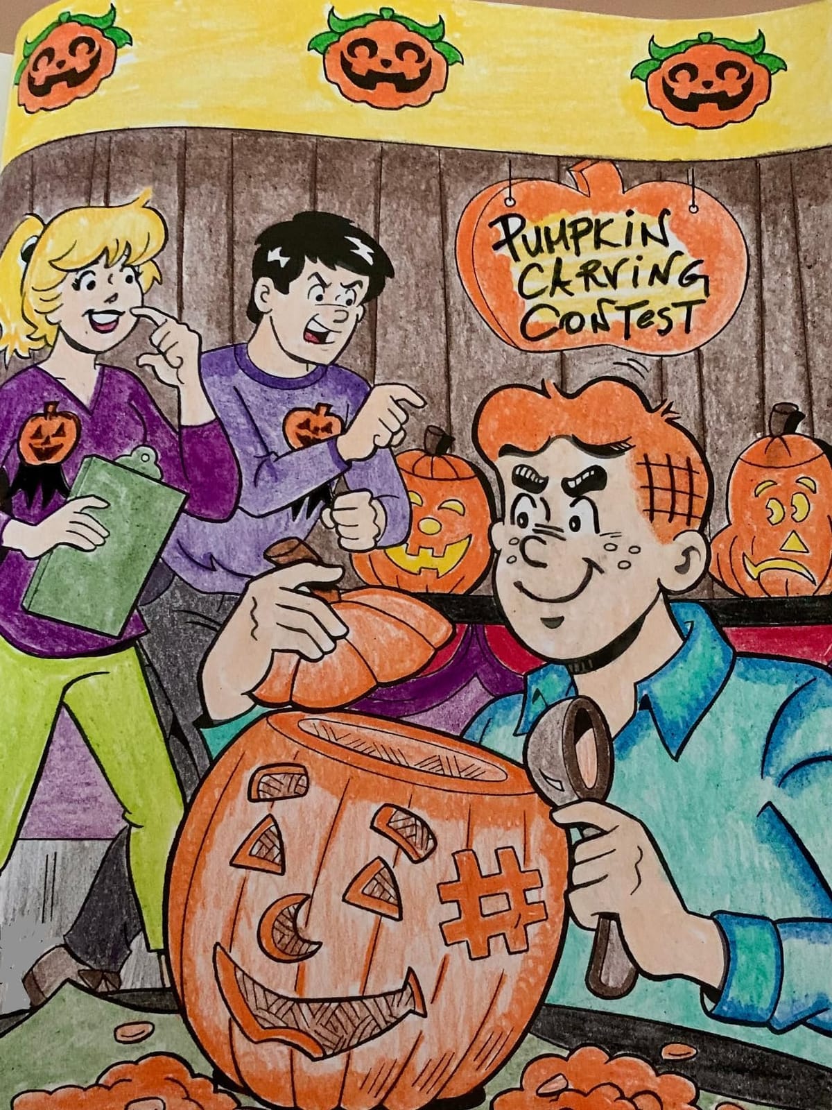 Archie & Sabrina's Halloween Coloring Book customer photo 1