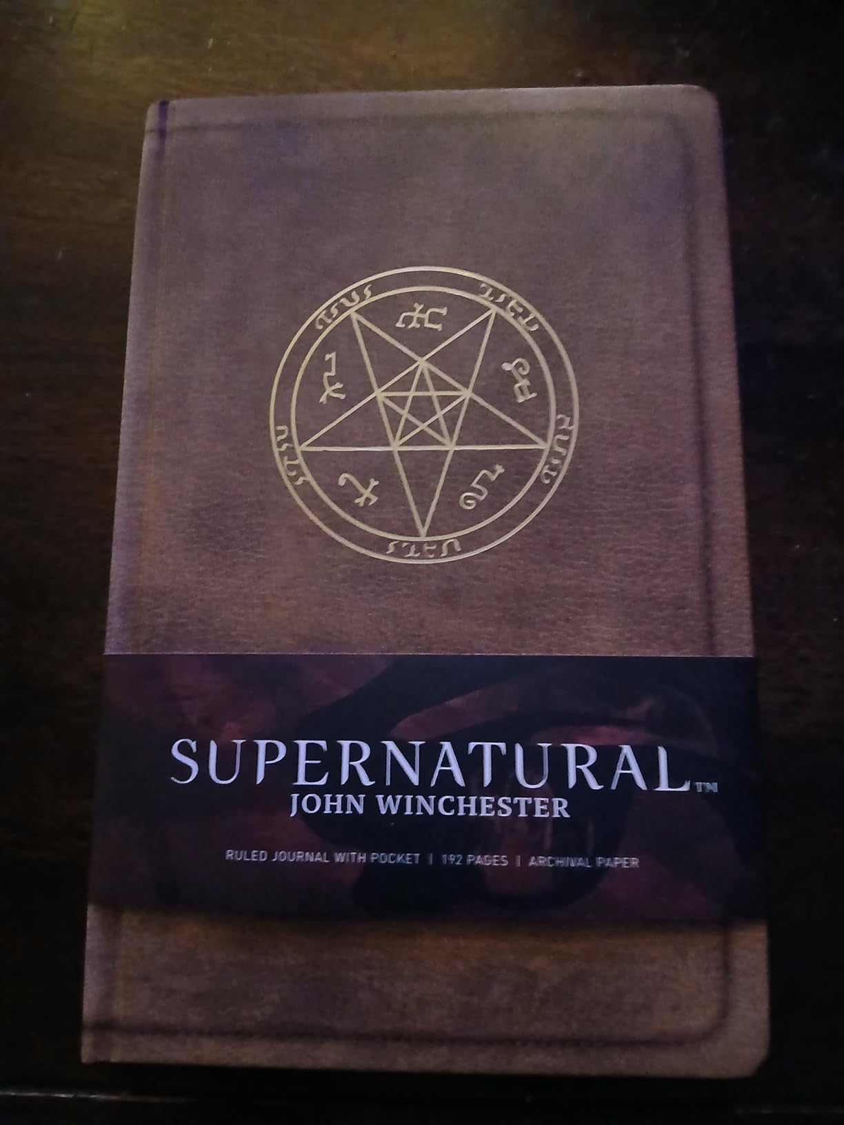 Supernatural: John Winchester Hardcover Ruled Journal (Science Fiction Fantasy) customer photo 1
