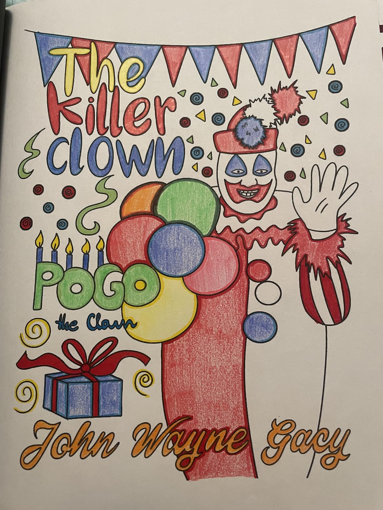 The Serial Killer Coloring Book: An Adult Coloring Book Full of Famous Serial Killers customer photo 1
