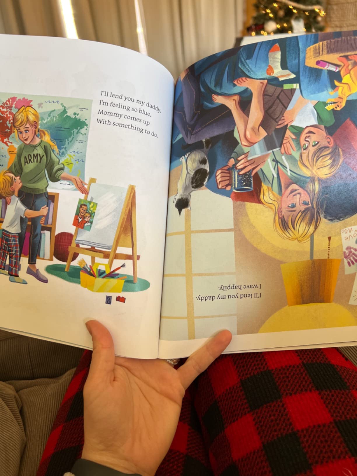 I'll Lend You My Daddy: A Deployment Book for Kids Ages 4-8 customer photo 2