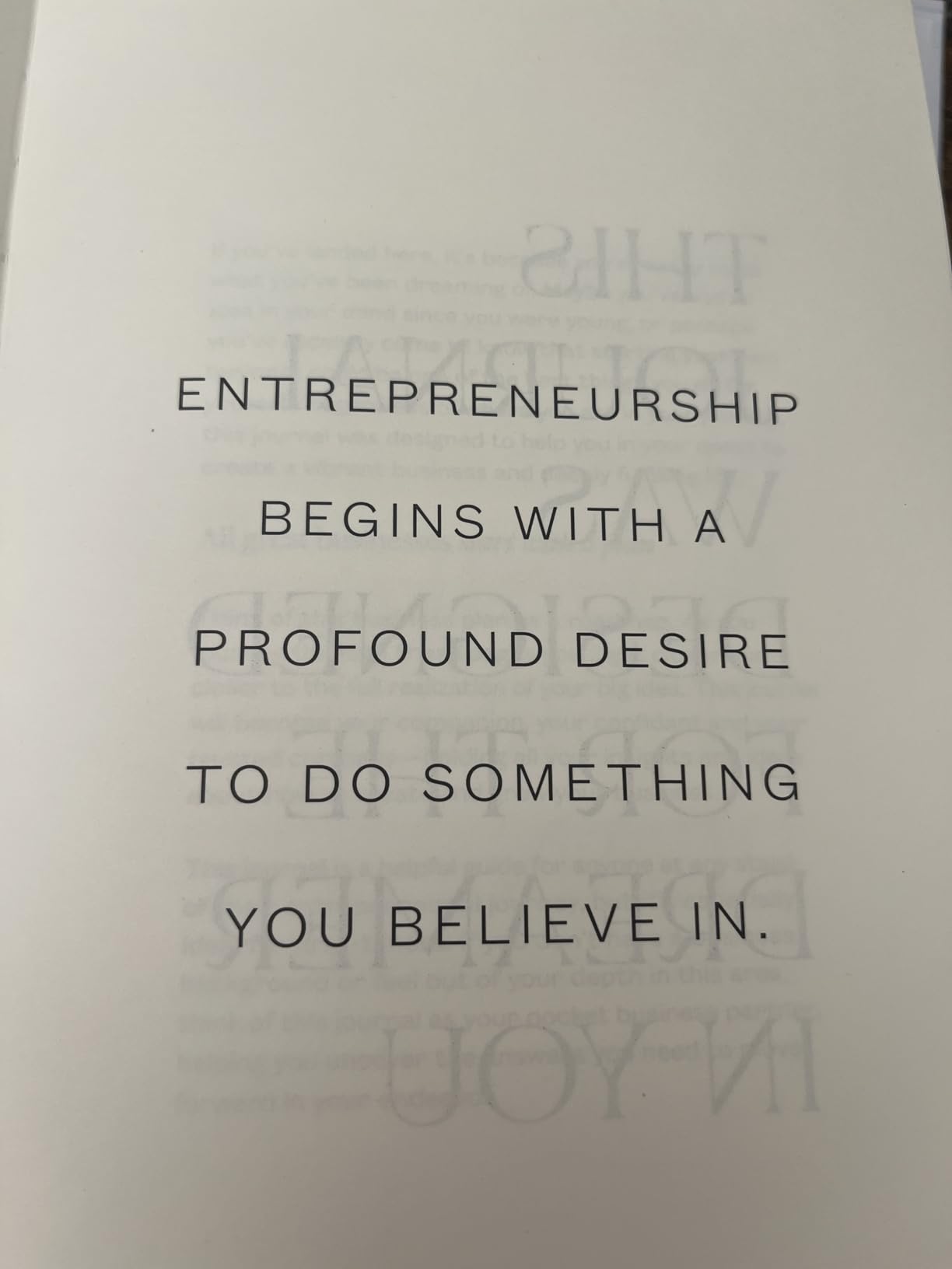 Start Your Business Today, Guided Entrepreneur Business Plan Journal customer photo 2