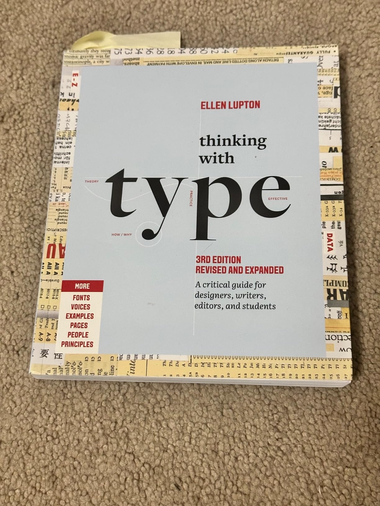 Thinking with Type: A Critical Guide for Designers, Writers, Editors, and Students (3rd Edition, Revised and Expanded) customer photo 1