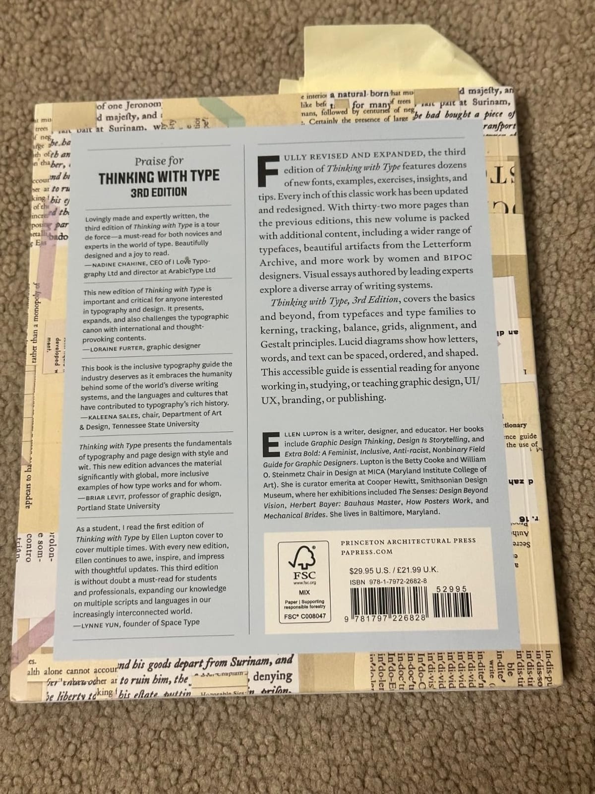 Thinking with Type: A Critical Guide for Designers, Writers, Editors, and Students (3rd Edition, Revised and Expanded) customer photo 2