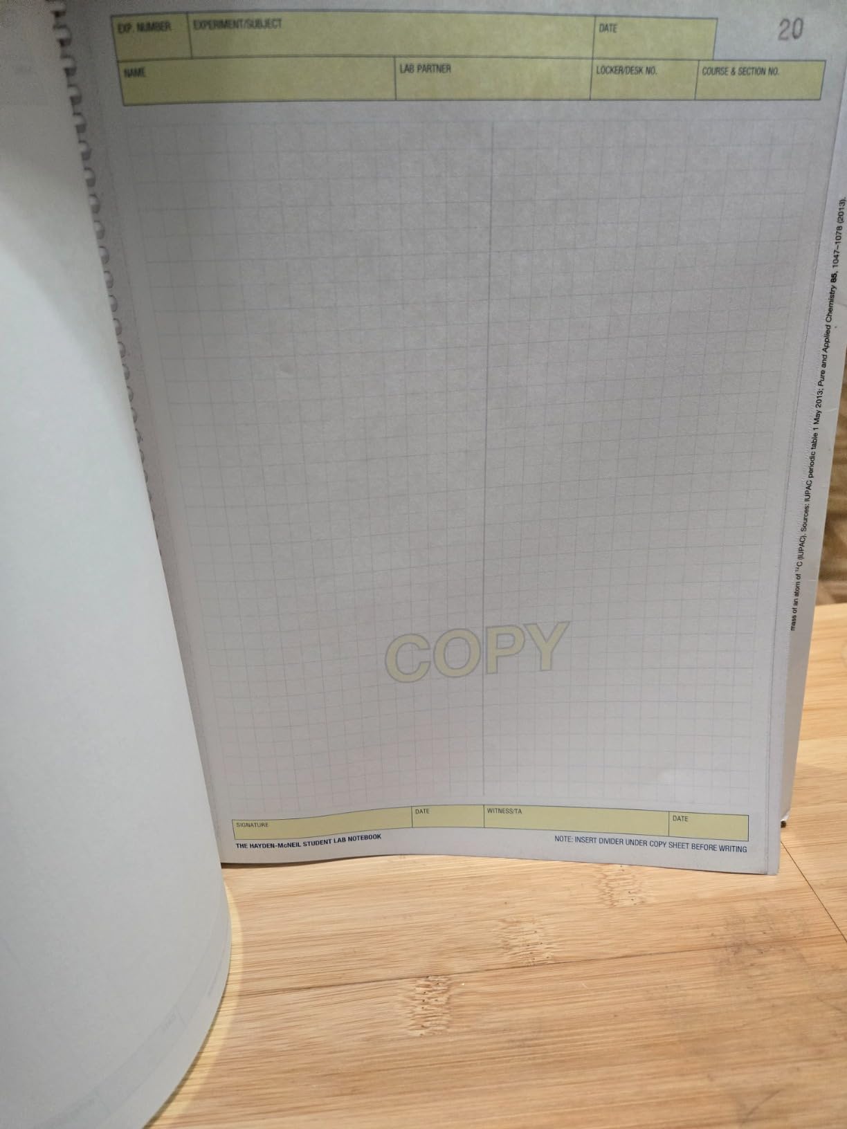 Student Lab Notebook Spiral Bound: 100 Carbonless Duplicate Sets customer photo 1