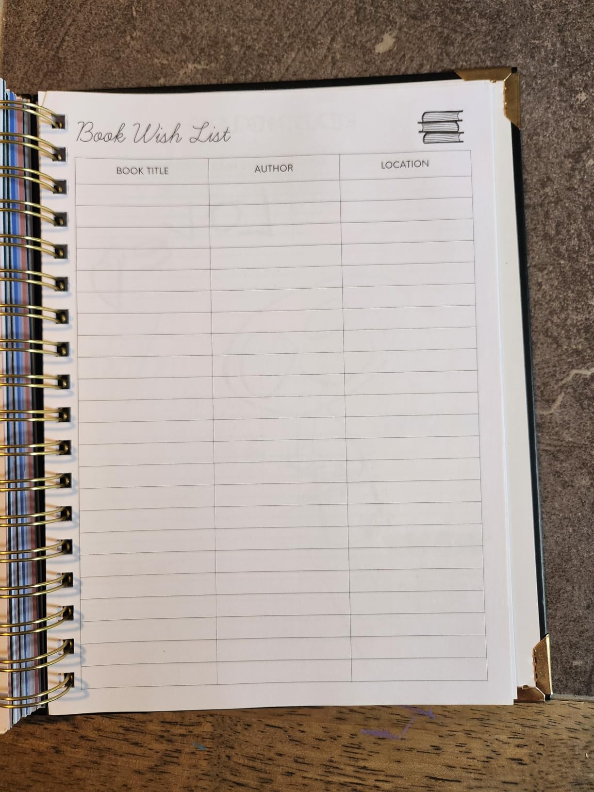 The Homeschool Planner: Beautiful and Undated with Monthly Tabs | To Do List, Goals, Meal Planning & Academic Tools | Homeschooling, Distance Learning & Family Organizer | Gold Spiral customer photo 1