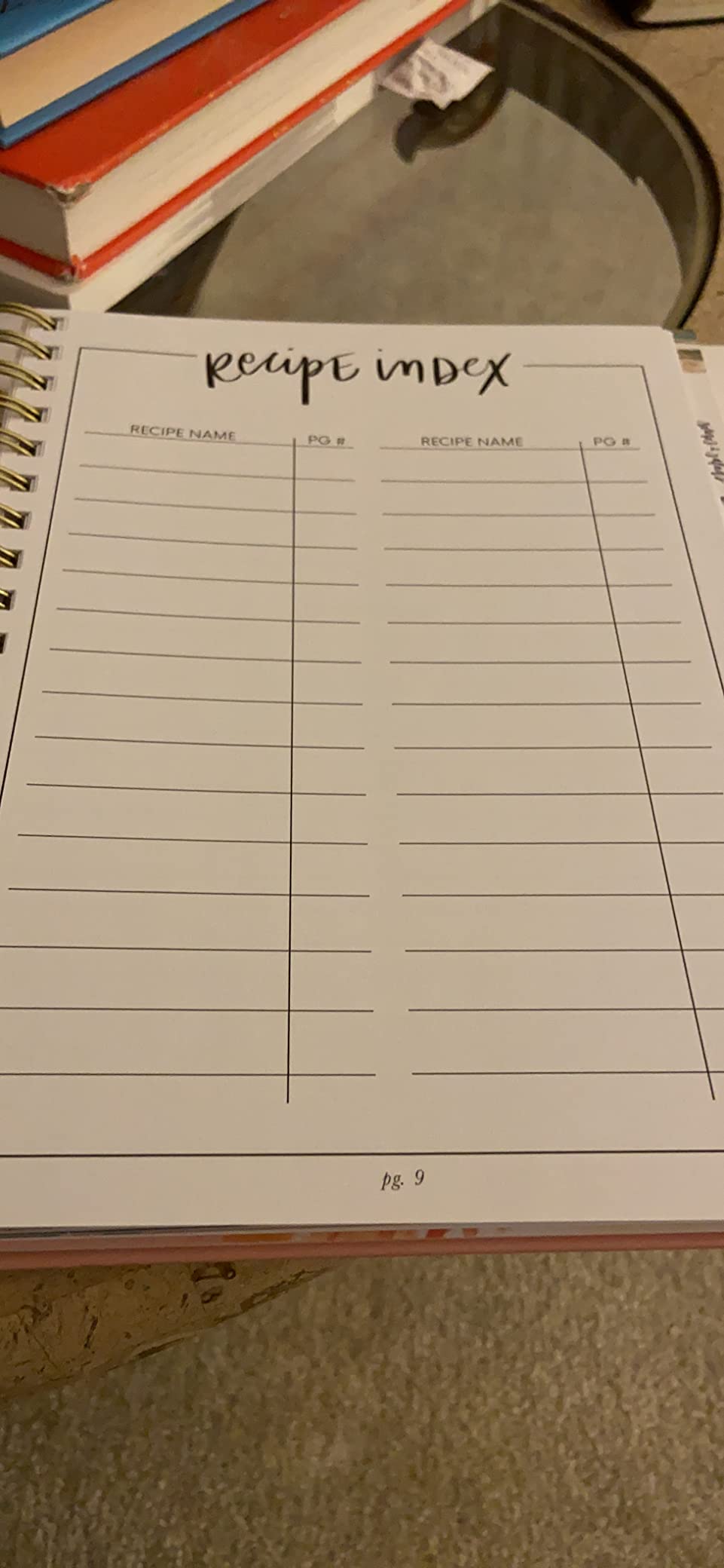 The Keepsake Recipe Book: A Blank Recipe Notebook To Write In Your Own Recipes & Create Your Own Cookbook Journal (Spiral-Bound Premium Hardcover Edition) customer photo 2