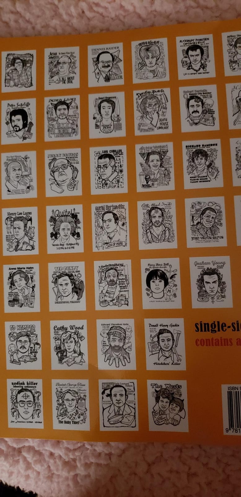 Serial Killers: Adult Coloring Book customer photo 1