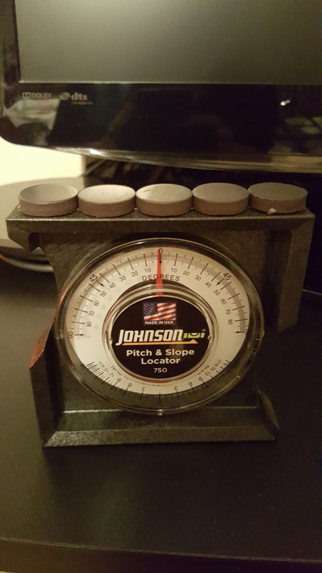 Johnson Level & Tool 750 Pitch & Slope Locator, Orange, 1 Locator customer photo 2