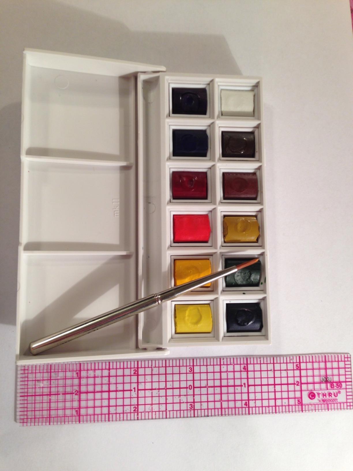 Winsor & Newton Cotman Watercolor Paint Set, Sketchers' Pocket Set customer photo 2