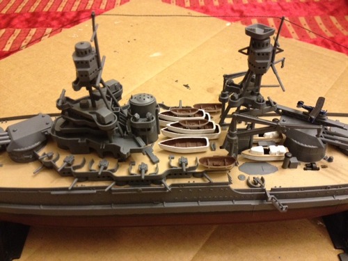 Revell 85-0302 USS Arizon Battleship Model Military Ship Kit 1:426 Scale 133-Piece Skill Level 4 Plastic Model Building Kit, Gray customer photo 1