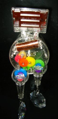 Kikkerland Solar Powered Rainbow Maker - Prism Suncatcher, Fun Home Window Decor - Unique Gift for Christmas & Birthdays - Single Crystal customer photo 1