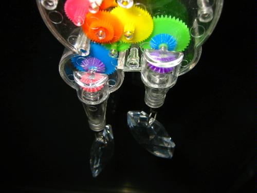Kikkerland Solar Powered Rainbow Maker - Prism Suncatcher, Fun Home Window Decor - Unique Gift for Christmas & Birthdays - Single Crystal customer photo 2