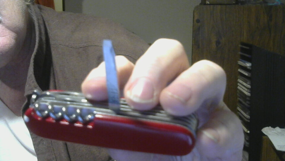 Victorinox Swiss Army Ranger Pocket Knife, Red, 91mm customer photo 2