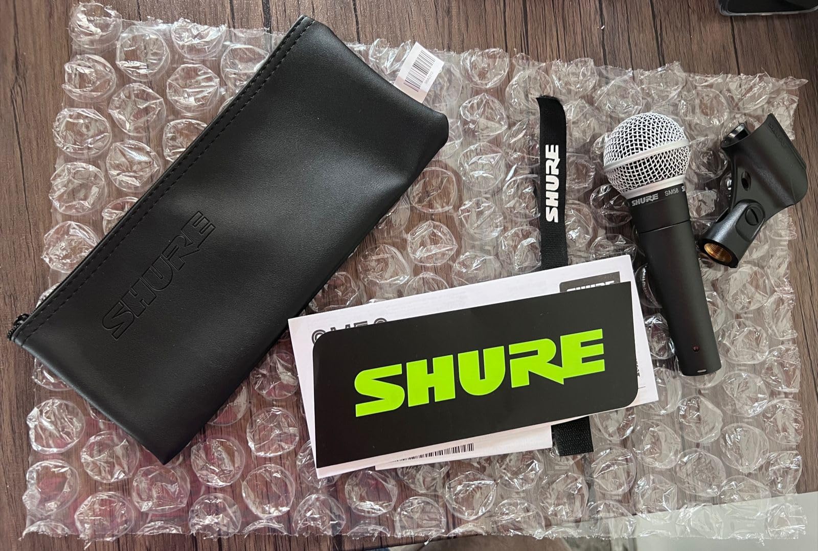 Shure SM58 Pro XLR Dynamic Vocal Microphone, Cardioid Dynamic Vocal Mic for Studio and Live Performance, Podcasting and Recording customer photo 2