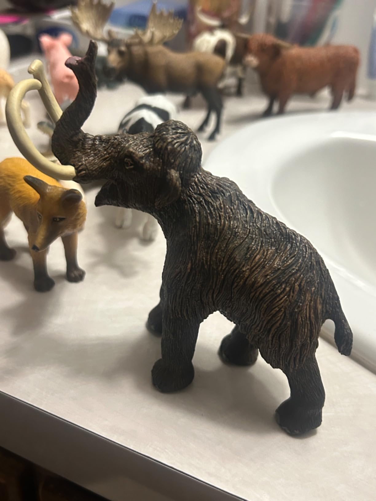 Safari Ltd. Woolly Mammoth Toy - 5.5 Inch Dinosaur Figure for Kids Ages 3+ customer photo 1
