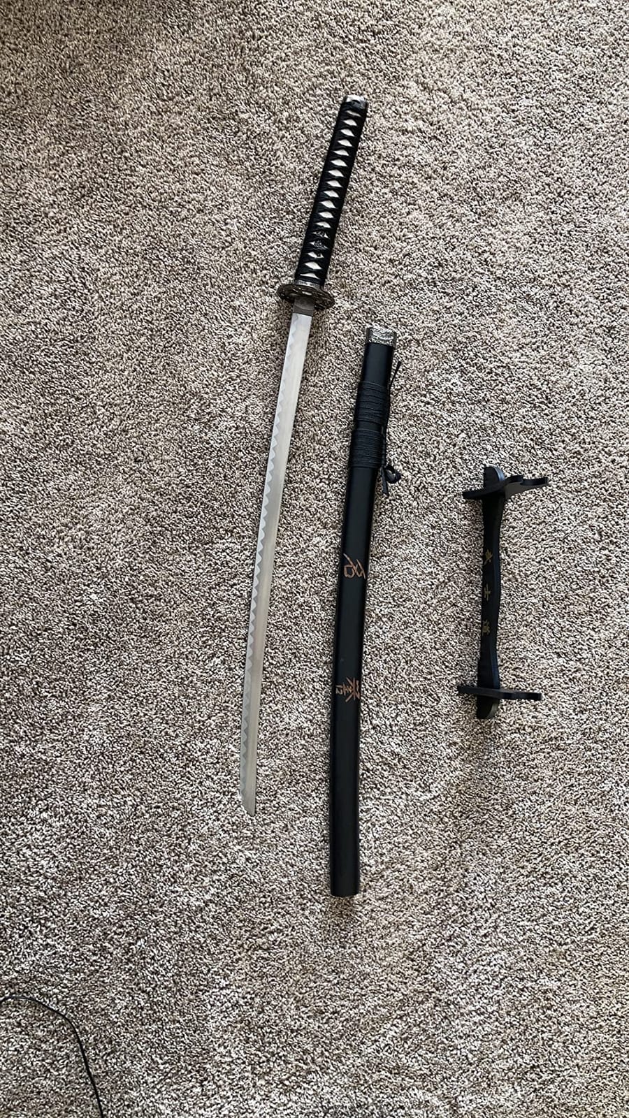 Last Samurai Japanese Sword-Katana Honor Comes with Free Stand customer photo 2