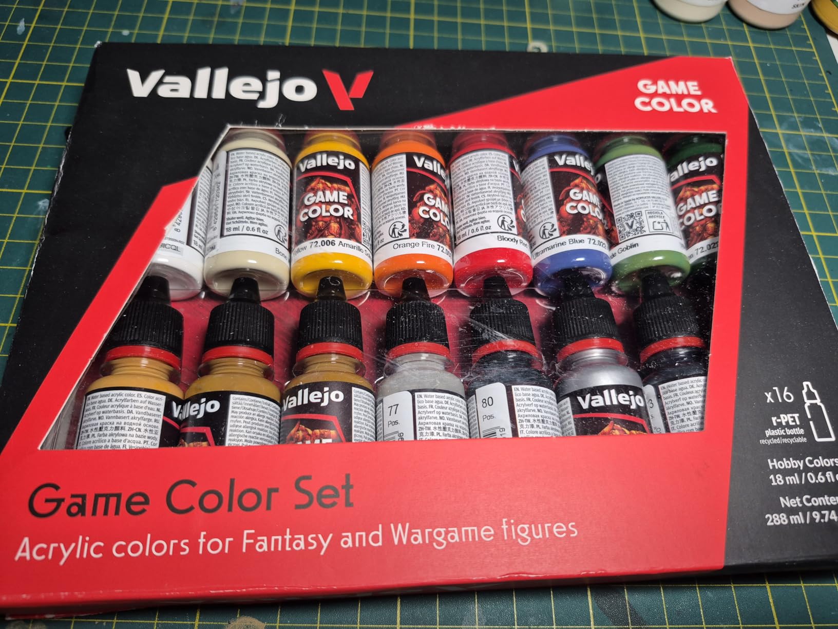 Game Color Introduction Set | Starter Set for Fantasy and Wargame Figures | 16 Bottles x 18 ml customer photo 1