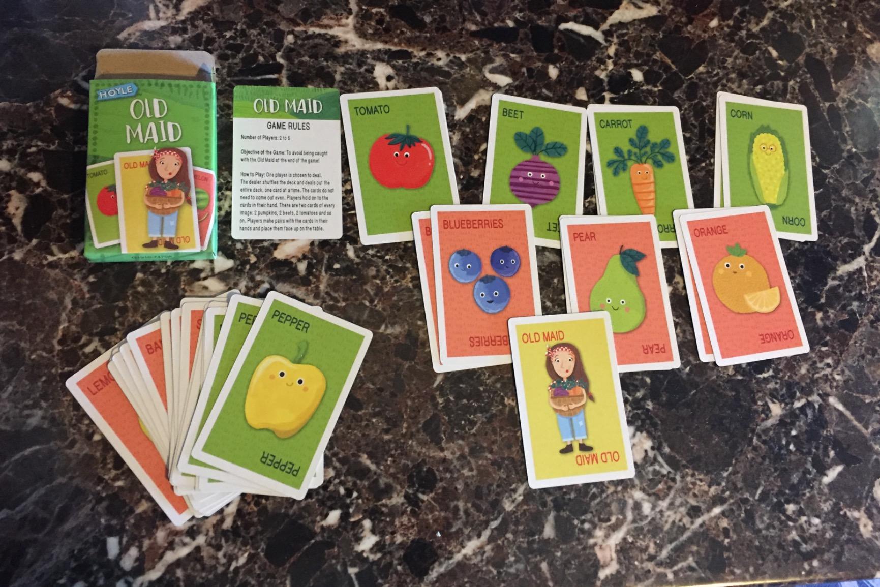 Hoyle 6-in-1 Kids Card Game Pack Go Fish Memory Old Maid Ages 3 Plus customer photo 2