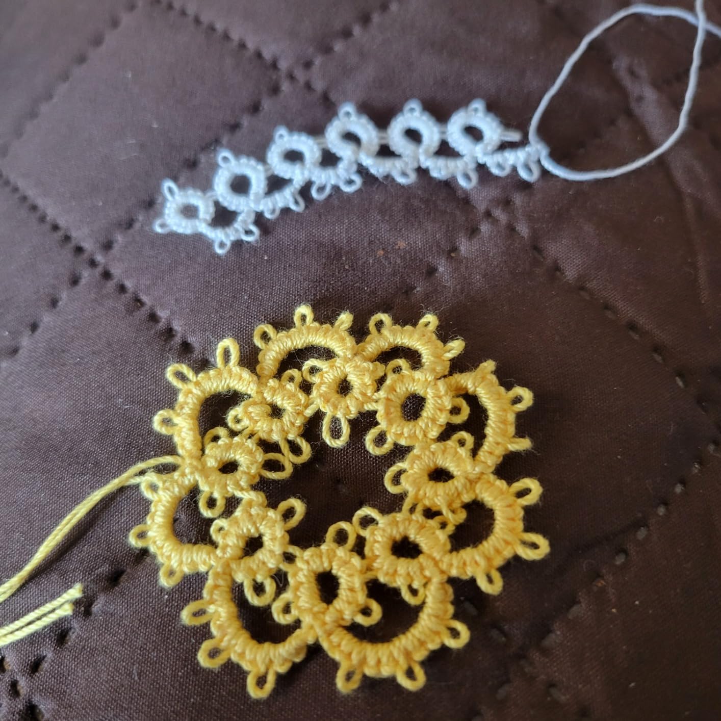 Handy Hands Tatting Book, Blue customer photo 2