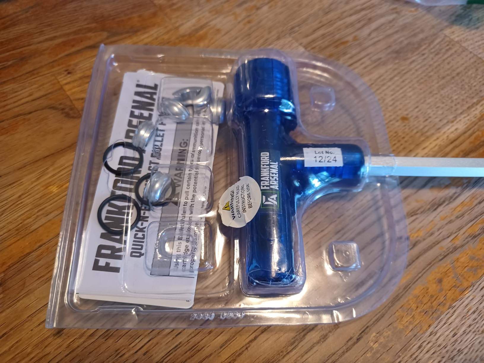 Frankford Arsenal Quick-N-EZ Impact Bullet Puller - Stuck Case Remover for Ammo Reloading with Interchangeable Collets customer photo 1