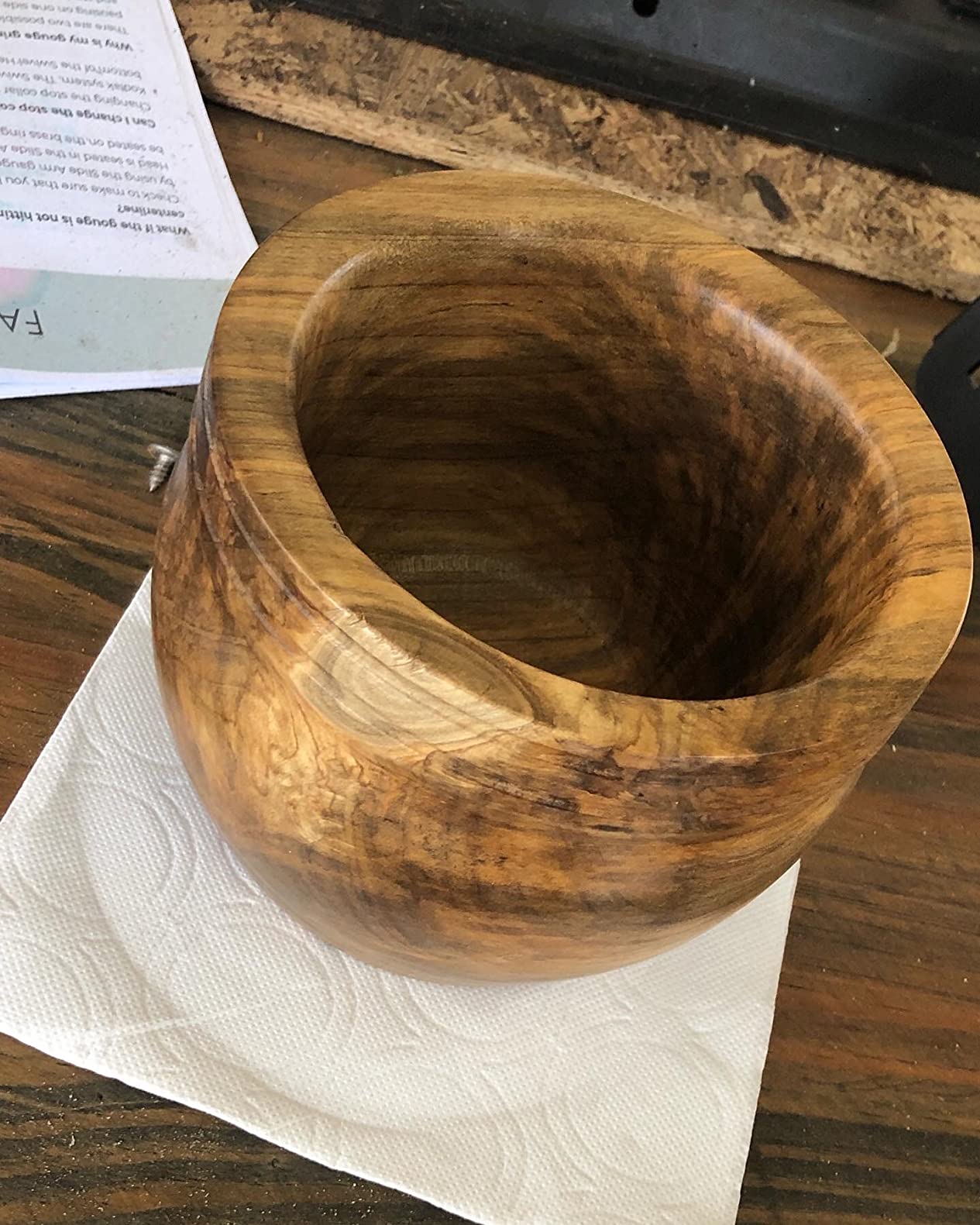Mahoney's Finishes Walnut Oil Wax: Food Safe Wood Finish For Salad Bowls, Cutting Boards or Furniture Fast Drying Utility Wood Protectant customer photo 1