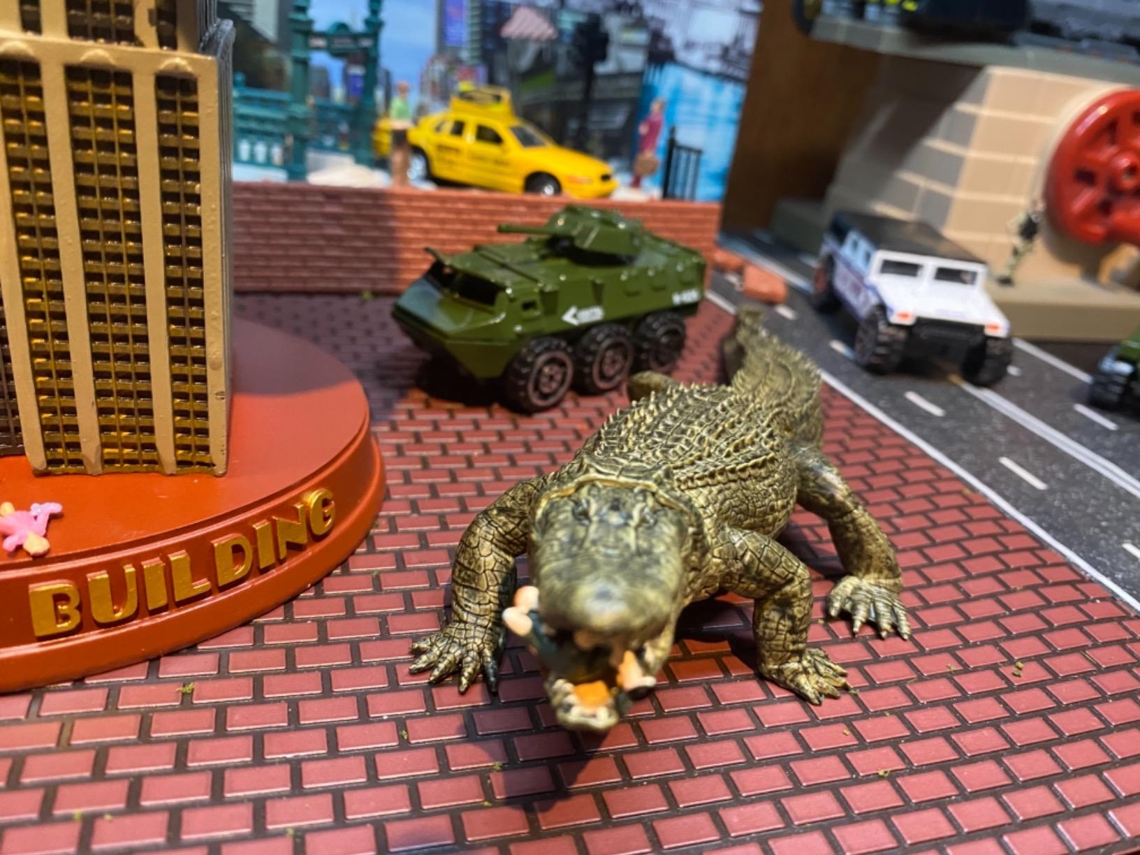 Realistic Komodo Dragon Figurine, Reptiles Collection, Kids Toy Ages 3+ customer photo 2