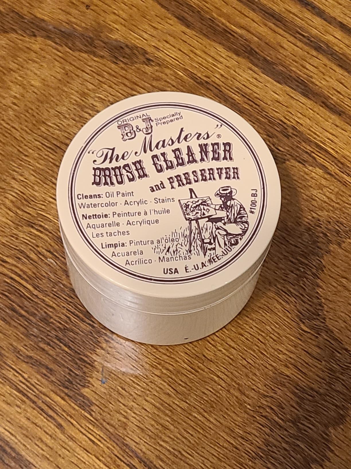 The Masters Non-Toxic Paint Brush Cleaner and Preserver, 1 Ounce | Artist Brush Soap Removes Oil, Acrylic, Watercolor, Gouache and Tempera Paints Plus Ink, Dye, Stain, and Varnish customer photo 2