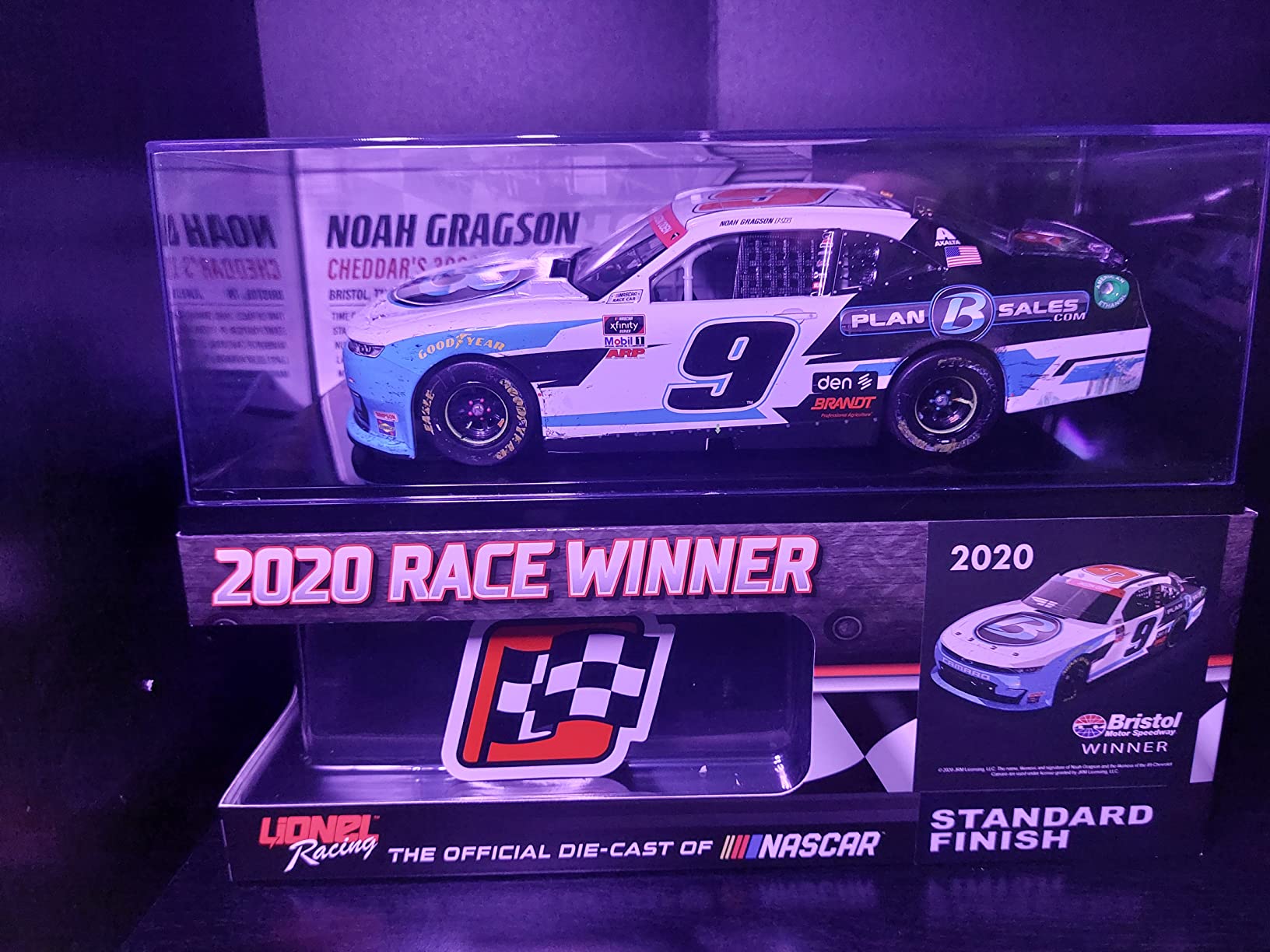 BCW Model Car Display Case | 1:24 Scale Diecast Car Display Case | Clear Acrylic Cover on Black Base | Protect and Showcase Collectible Diecast Cars from NASCAR, Formula 1, and More customer photo 1