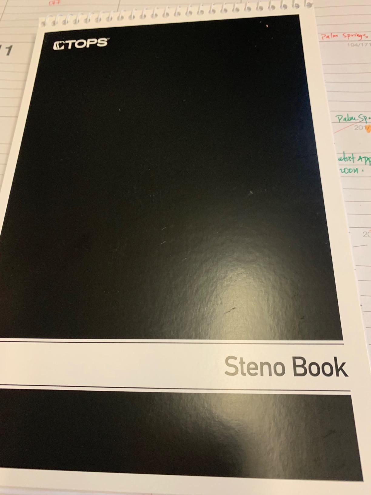 TOPS Steno Pads 4 Pack, 6