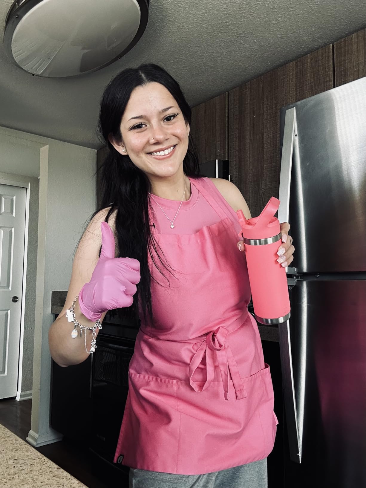 Chef Works Unisex Three Pocket Apron customer photo 2