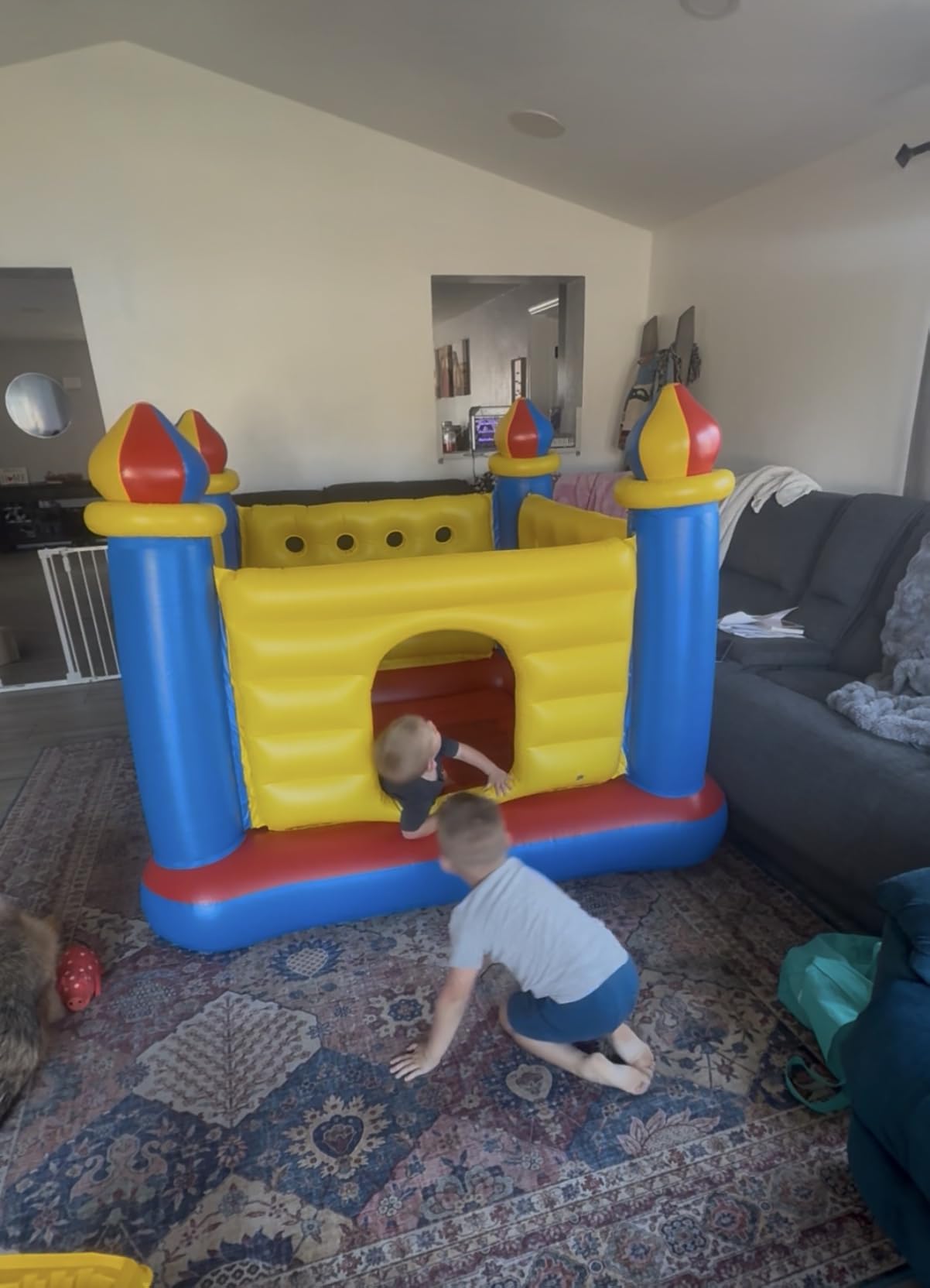 INTEX Jump-O-Lene Inflatable Bouncy Castle for Kids Ages 3-6 customer photo 1