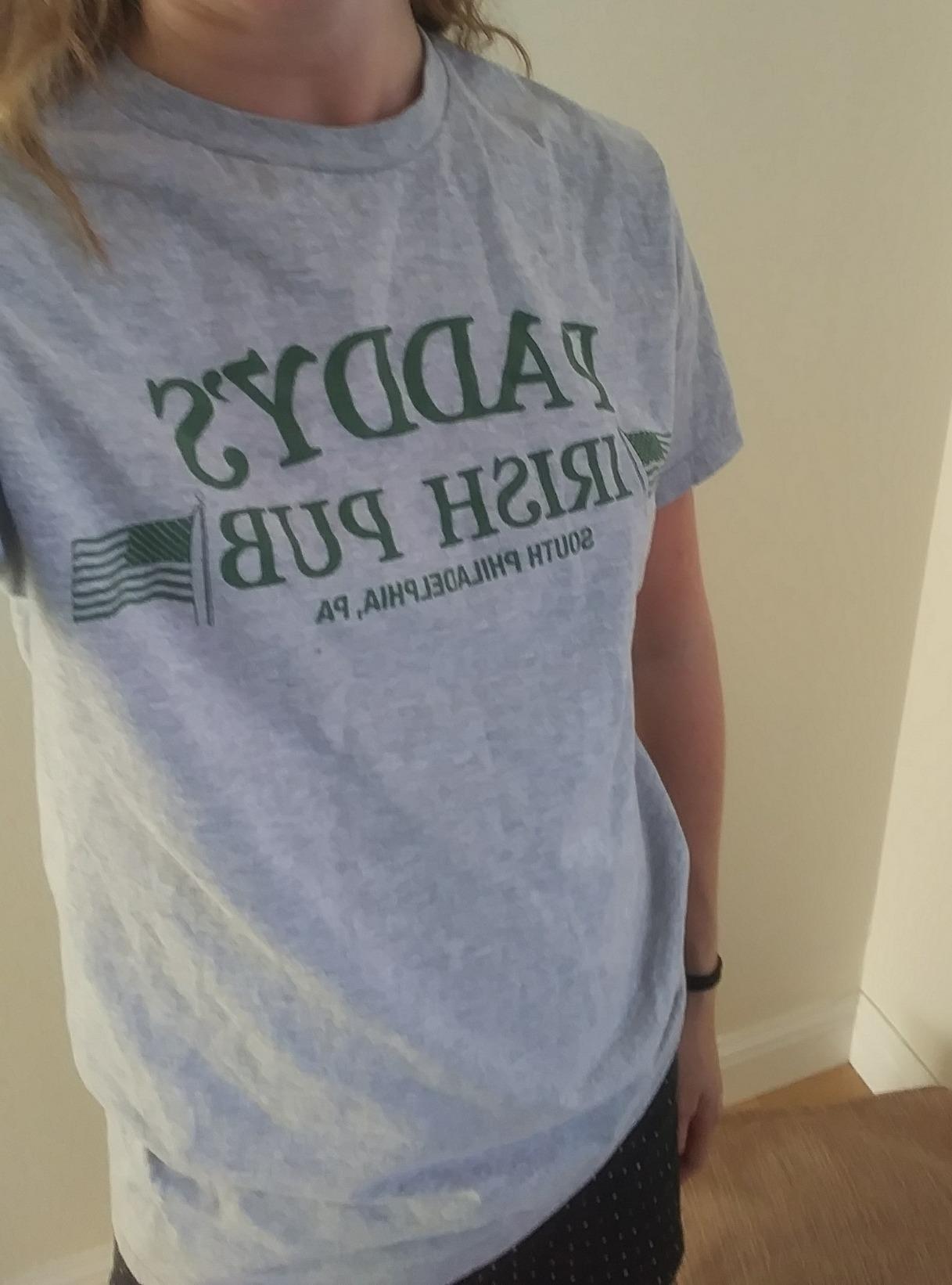 It's Always Sunny in Philadelphia Paddy's Irish Pub Adult TV T-Shirt Officially Licensed by Ripple Junction customer photo 1