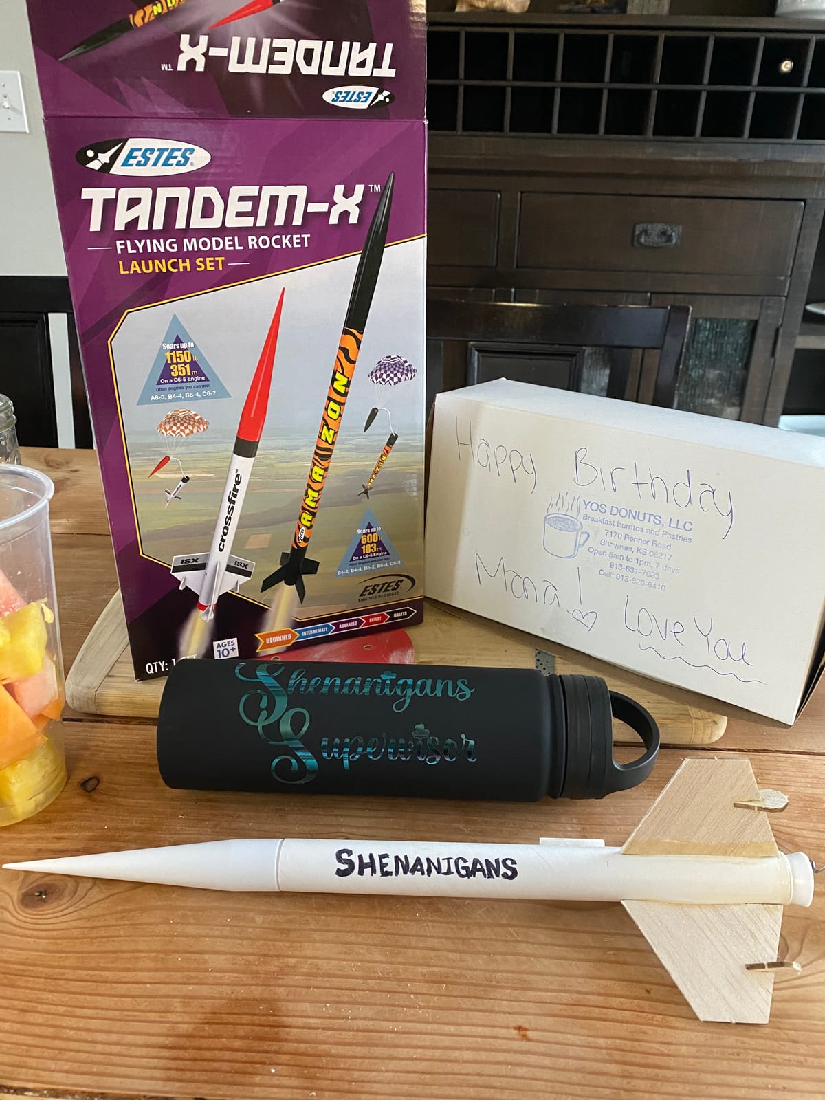 Estes 1469 Tandem X Rocket-Building Kit, Beginner Flying-Rocket Model Kit for Ages 10+, Includes Launch Pad and Controller customer photo 1