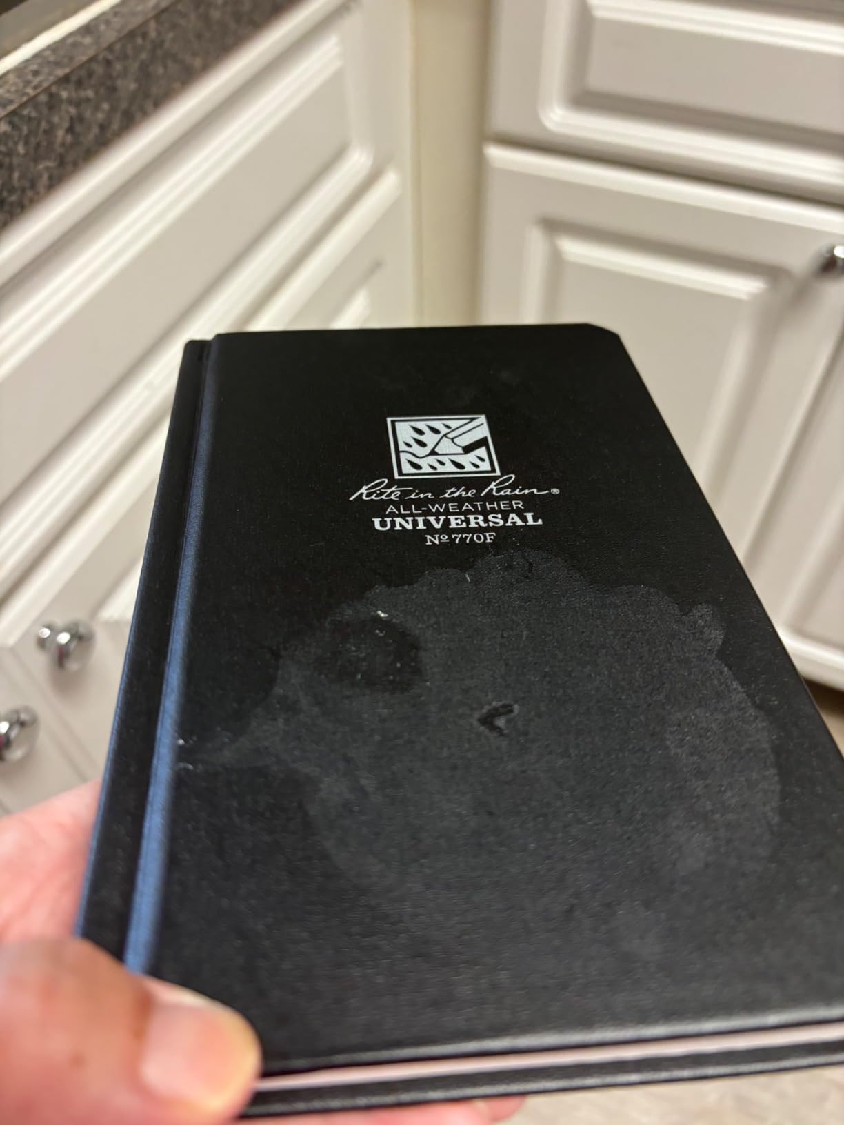 Rite in the Rain Weatherproof Hard Cover Notebook, 4.75