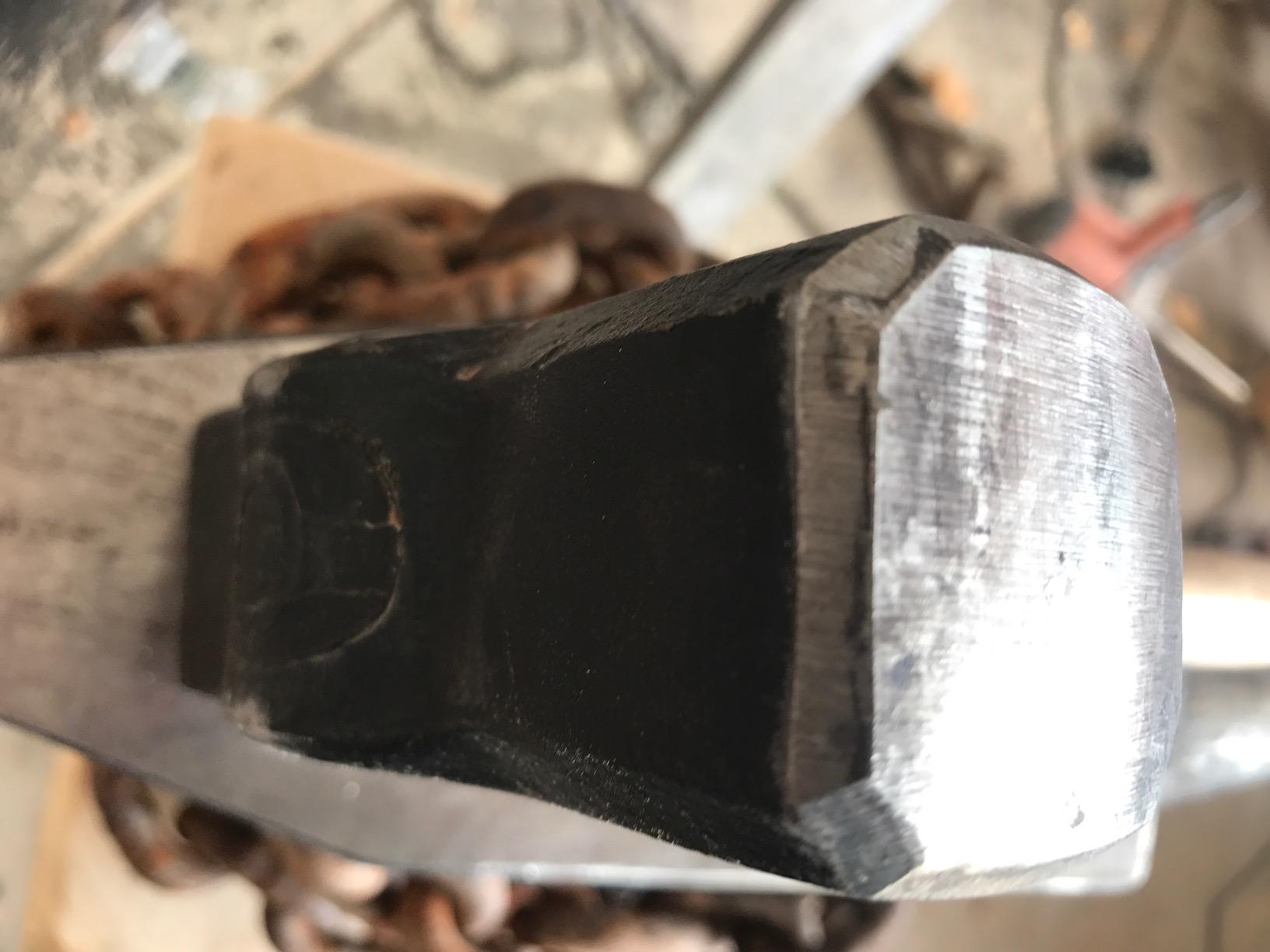 Picard Blacksmith Hammer 1000g – Swedish Pattern, Cross Peen Hammer, Forged Alloyed Steel Head, Chamfered Edges, Black Powder Coated, Dual Curved Ash Handle – 0000811-1000 customer photo 2