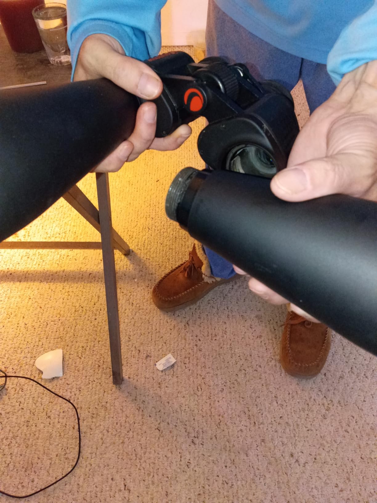 Celestron SkyMaster 25x70 Binoculars for Astronomy, Long-Range & Wildlife | Exceptional Long-Range Detail, Astronomy & Wildlife or Land Viewing, Multi-Coated BaK-4 Optics, Tripod Adapter Included customer photo 2