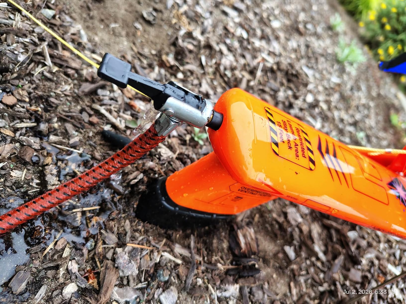 AquaPod Original Rocket Bottle Launcher Kit customer photo 1