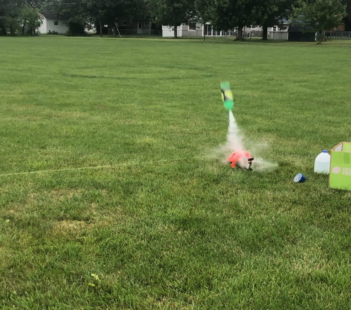 AquaPod Original Rocket Bottle Launcher Kit customer photo 2