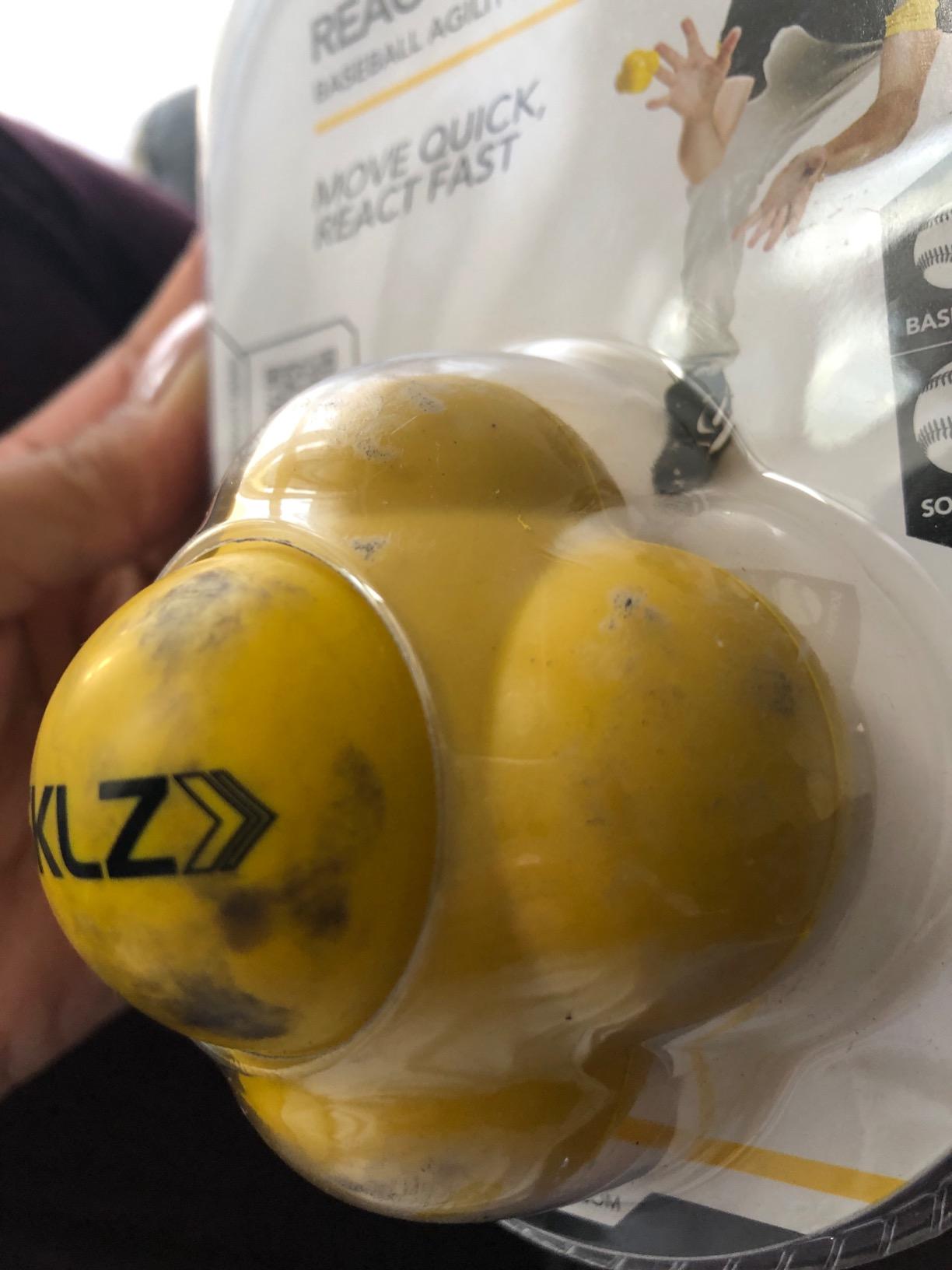 SKLZ Reaction Ball - Baseball and Softball Reflex and Agility Trainer customer photo 2