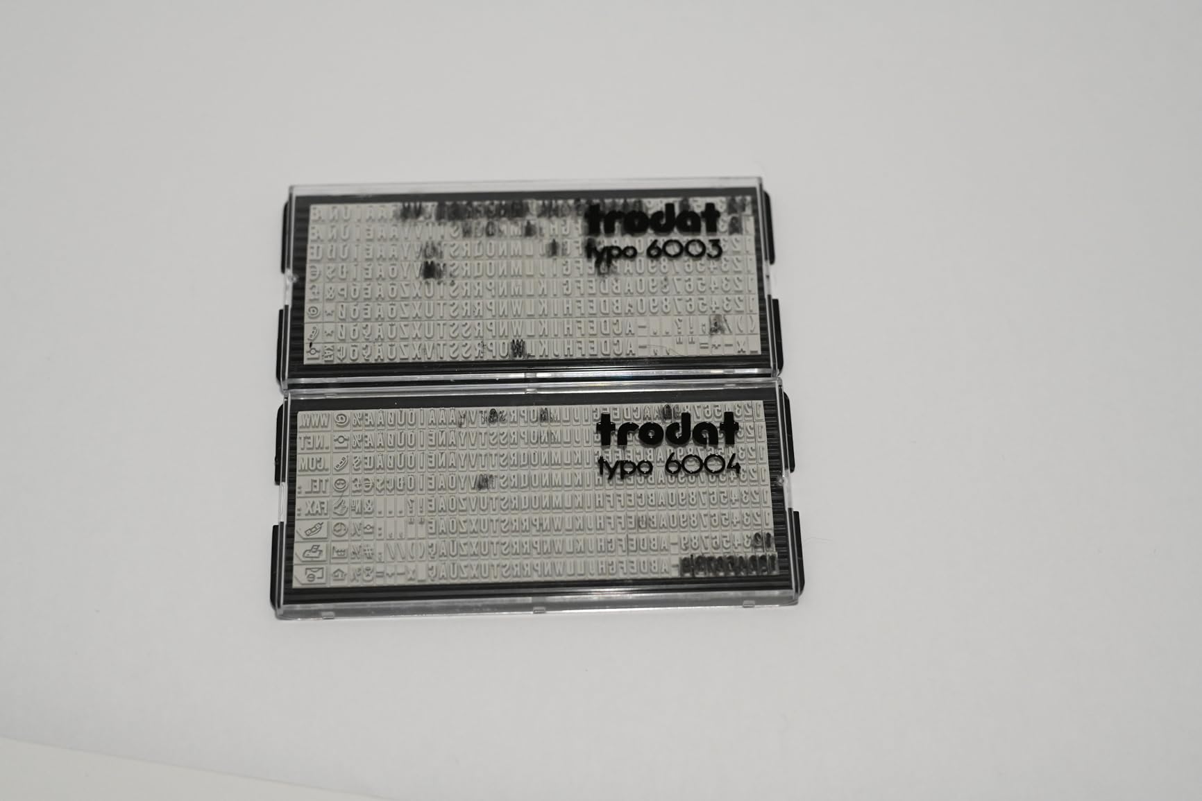 Trodat Printy 4911 Self Inking DIY Stamp Kit, Black, 3/4