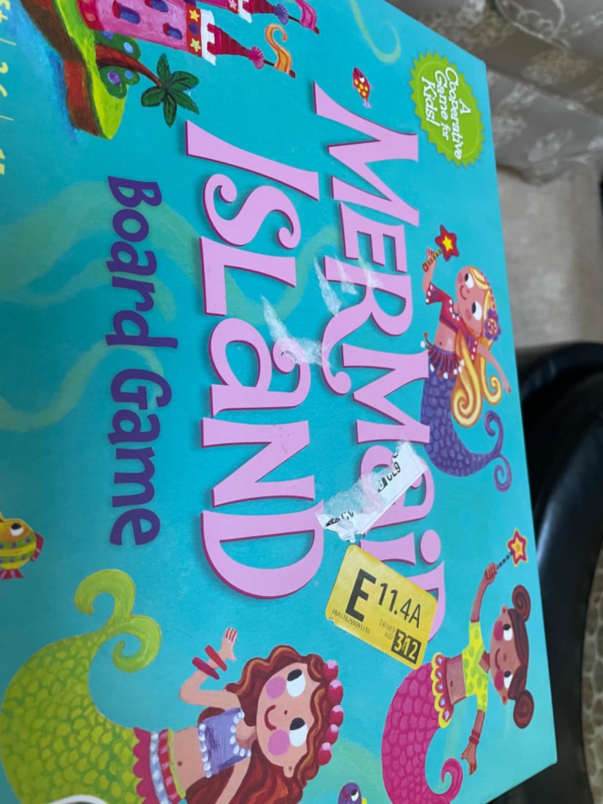 Peaceable Kingdom Mermaid Island Award Winning Cooperative Board Game for 2 to 6 Kids Ages 5+ customer photo 2