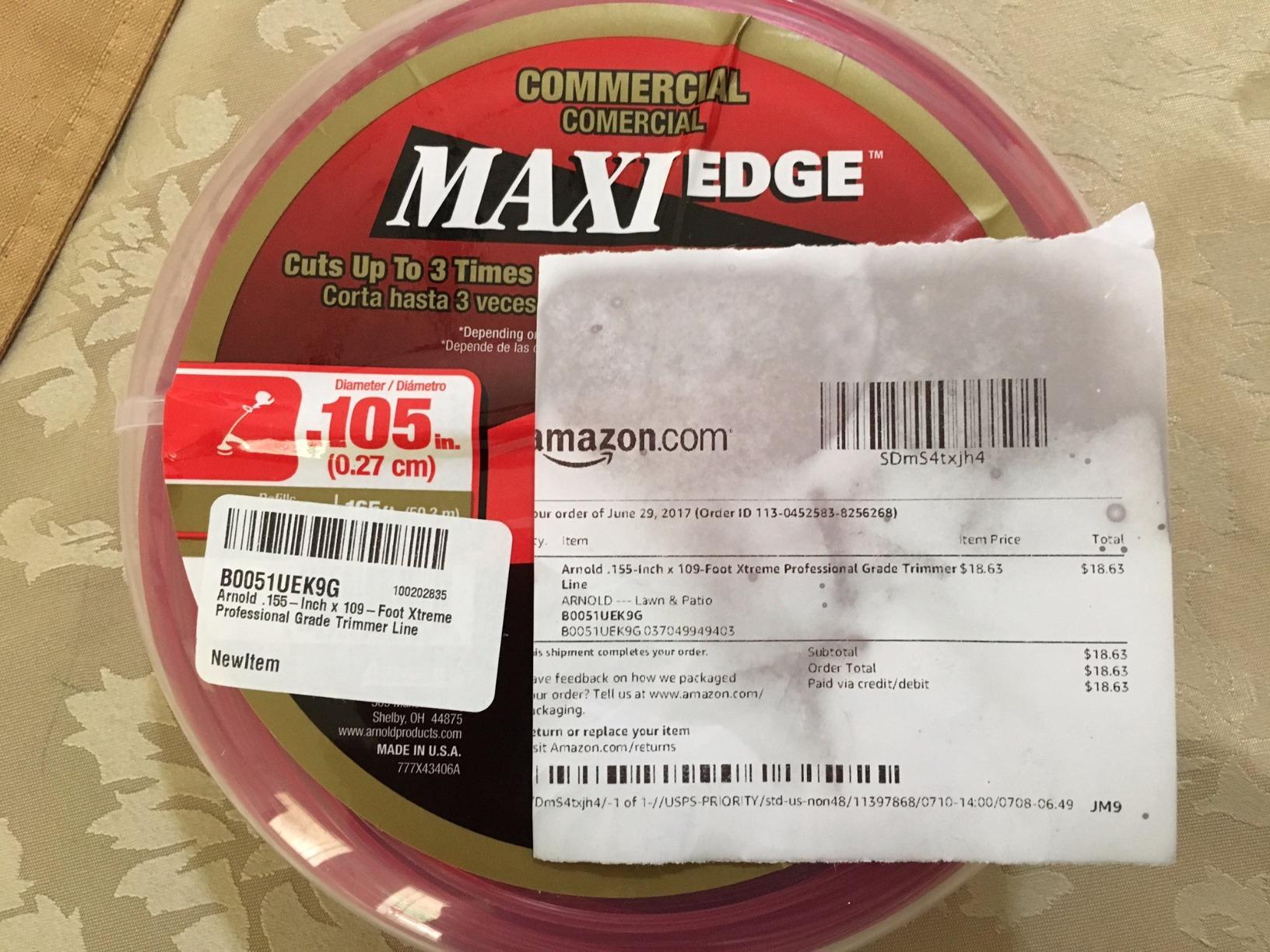 Arnold .155-Inch x 109-Foot Xtreme Professional Grade Trimmer Line customer photo 2