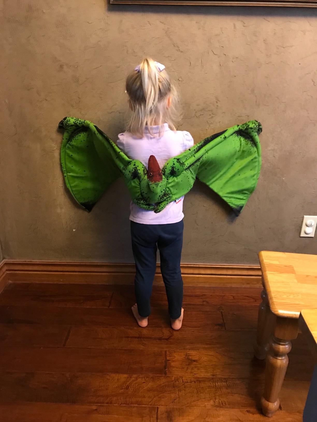 Pteranodon Dinosaur Plush Wings for Kids with 47 inch Wingspan customer photo 1