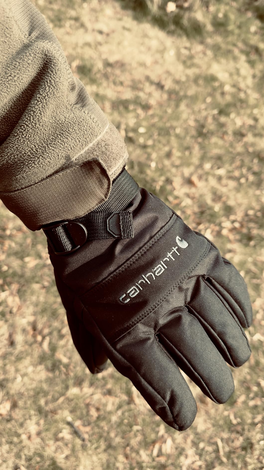 Carhartt Men's Waterproof Insulated Knit Cuff Glove customer photo 2