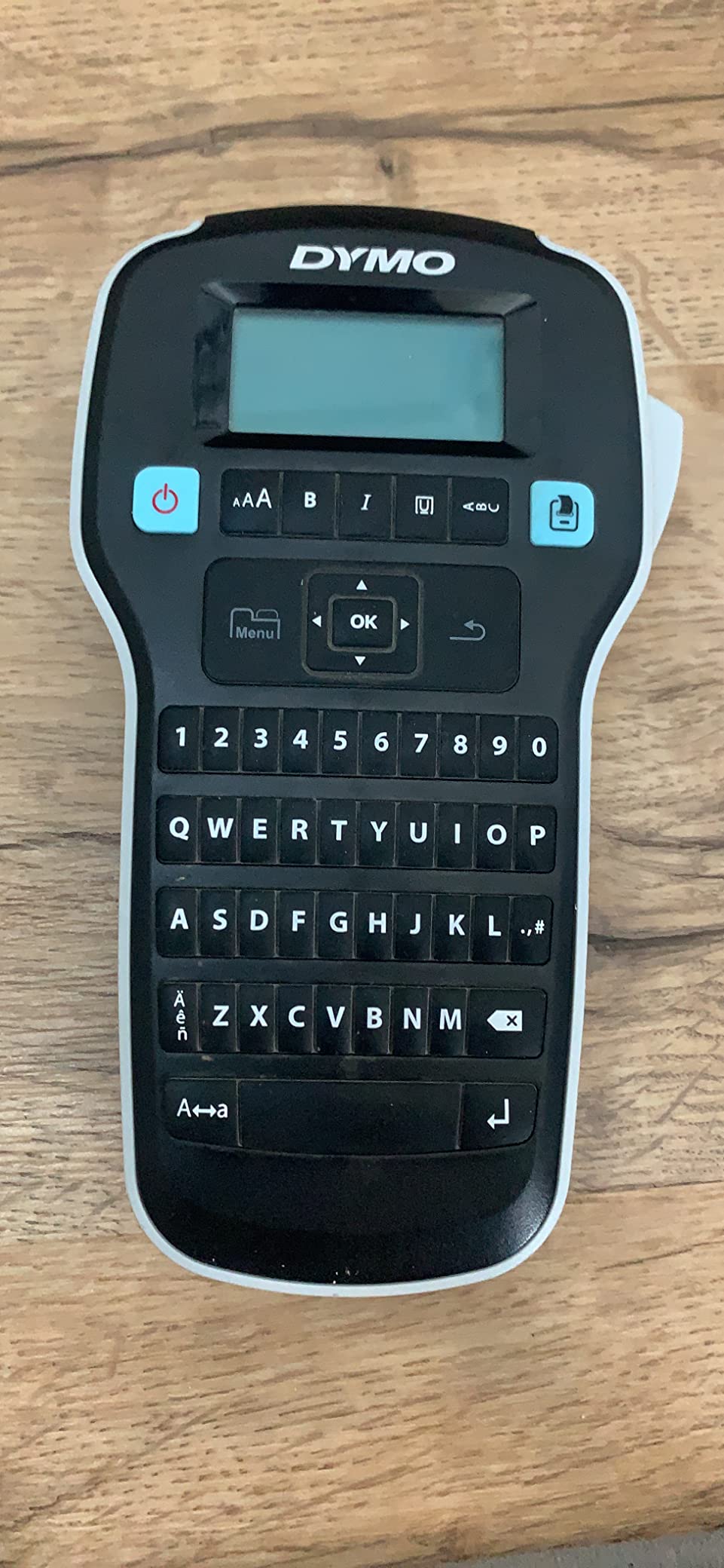 DYMO Label Maker LabelManager 160 Portable Label Maker, Easy-to-Use, One-Touch Smart Keys, QWERTY Keyboard, Large Display, for Home & Office Organization, Black customer photo 2