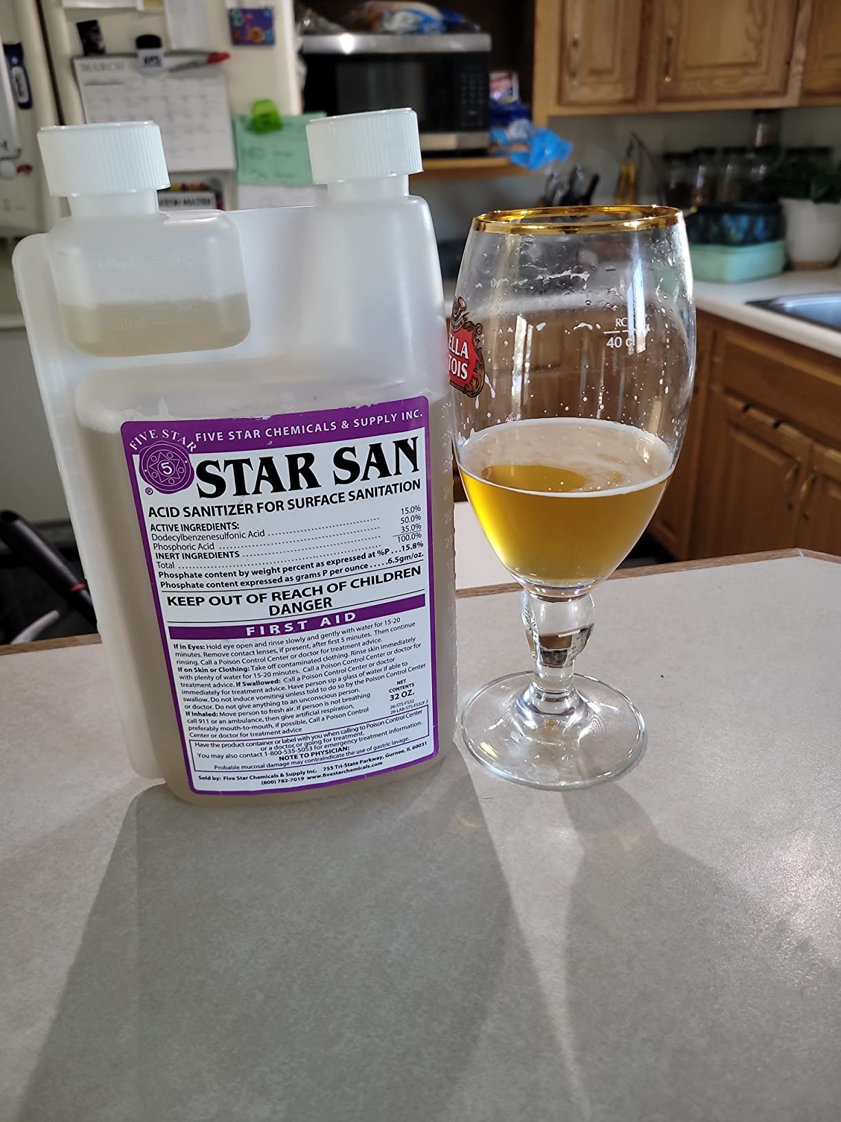 Five Star - 6022b_ - Star San - 32 Ounce - High Foaming Sanitizer customer photo 1